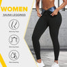 High-Waist Slimming Sauna Sweat Leggings