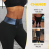 High-Waist Slimming Sauna Sweat Leggings